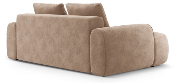 Светлокафяв кадифен диван 200 cm Linz – Cosmopolitan Design