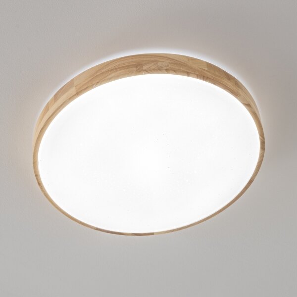 Brilagi - LED димируемо таванно осветително тяло PINE LED/60W/230V + дистанционно управление