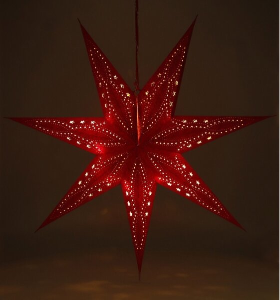 Retlux - LED Коледна декорация LED/3xAA червена