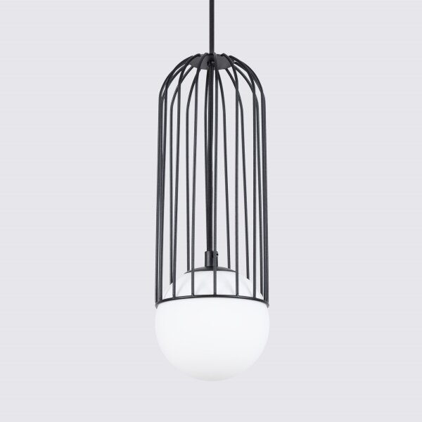 Sollux SL.1332 - Пендел BRINA 1xG9/8W/230V черен