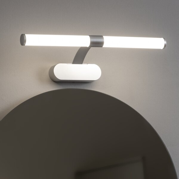 Brilagi - LED осветление за огледало в банята TUBEO LED/6W/230V 40 cm IP44 сребристо