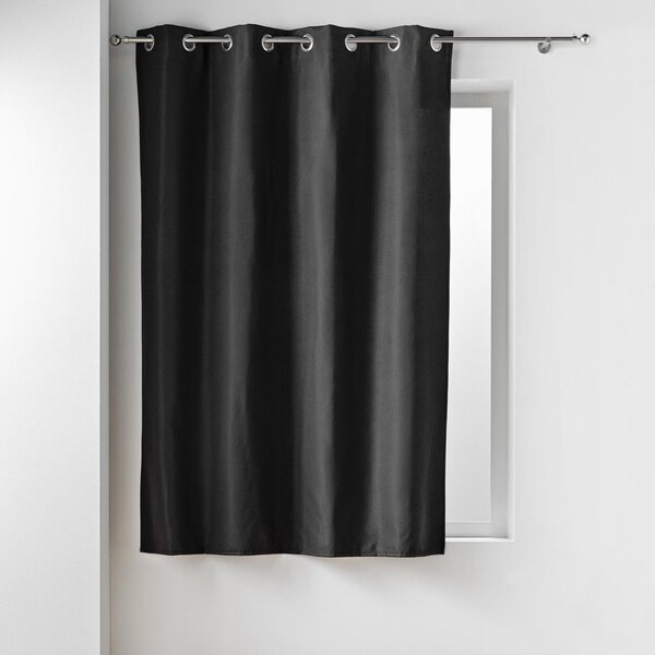 Черно термо/dimout перде от микрофибър 135x180 cm Micropolar – douceur d'intérieur