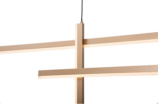 Zambelis 22022 - LED Димируем пендел LED/41W/230V златист