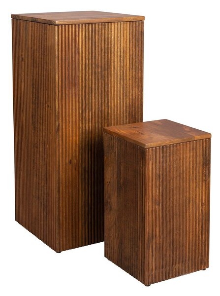 Дървени стойки за цветя 2 бр. (височина 80 cm) Ribble – Dutchbone