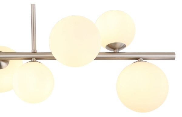 Globo 56140-9D - LED Полилей RIHA 9xG9/3W/230V хром