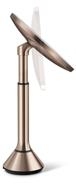 Козметично огледало със светлина/увеличително (5x) ø 20 cm Sensor – simplehuman