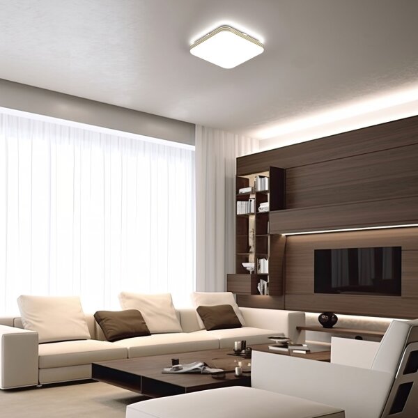 LED Плафон за баня DABAR LED/11W/230V 4000K 26x26 см IP44