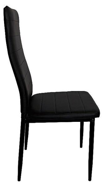 Трапезен стол Kim - 38 х 34 х 95 cm, еко кожа