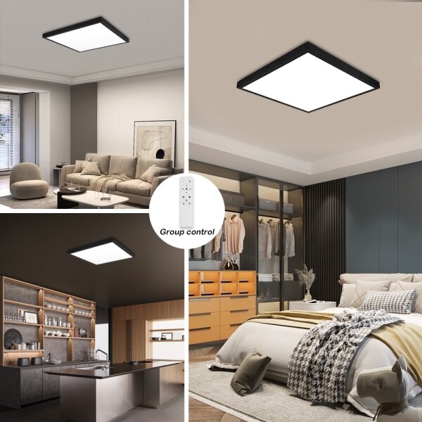 Brilagi-LED Димируемо осветително тяло за баня FRAME SMART LED/50W/230V IP44 черно+ДУ