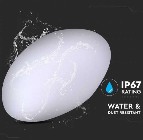 LED RGB регулируема външна лампа LED/1W/5V 28см IP67 1000 mAh + DO