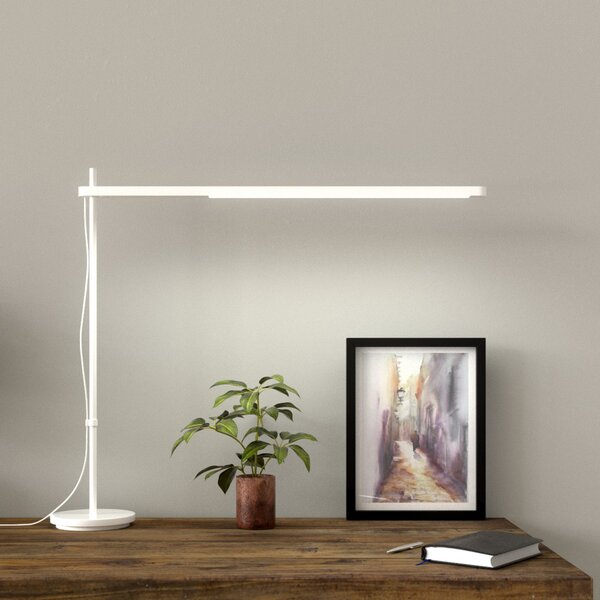 Artemide Talak Professional LED настолна лампа бяла, Затъмняване, Бял, кабинет / офис, Метал, Дизайн