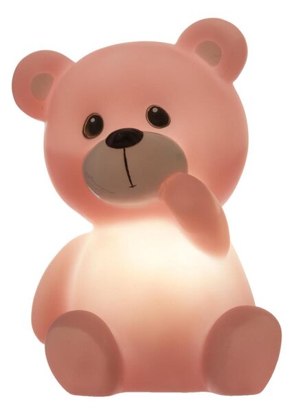 Atmosphera - LED Детска нощна лампа TEDDY LED/3xLR44 розова