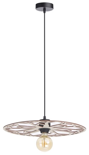 Пендел FALCO 1xE27/60W/230V Ø 40 см бежов
