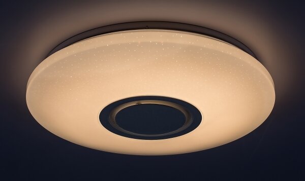 Rabalux 3509 - LED RGB димируема таванна лампа RODION LED/24W/230V + дистанционно управление