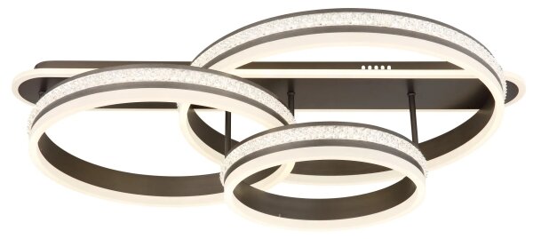 Globo 67314-75 - LED Димируем плафон GROUNI LED/75W/230V + д.у