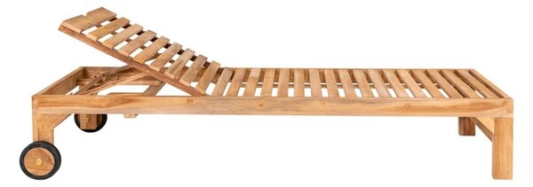 Sezlong Andorra, Natural, 200x62x30 cm