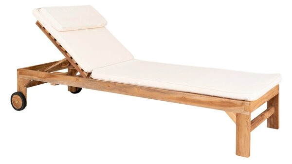 Sezlong Andorra, Natural, 200x62x30 cm