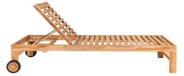 Sezlong Andorra, Natural, 200x62x30 cm