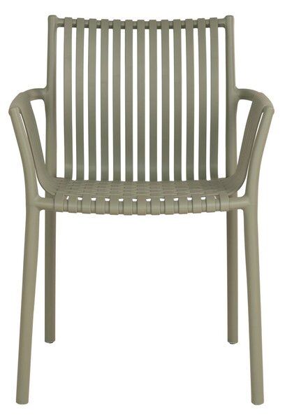 Scaun gradina Tulsa, Verde, 59.5x56.5x82.5 cm