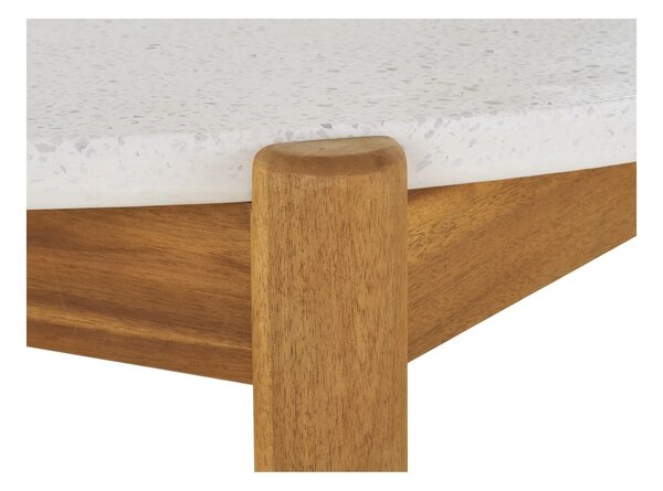 Set 5 piese Masa dining si scaune pentru gradina Terracina, Maro, 120x63x76 cm