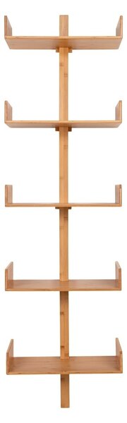 Raft de perete Villa, Natural, 25x50x180 cm