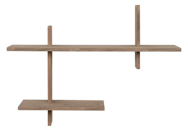 Raft de perete Ovada, Natural, 15x60x44 cm