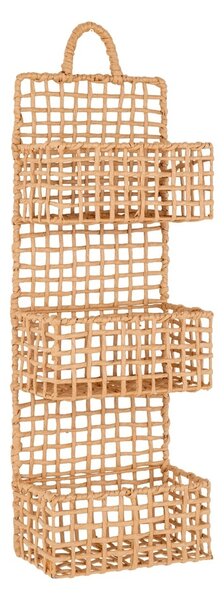 Raft de perete Sines, Natural, 25x15x70 cm