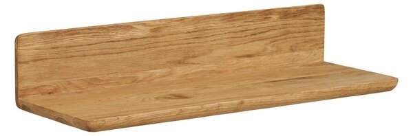 Raft de perete Salina, Nuc, 22x60x12 cm