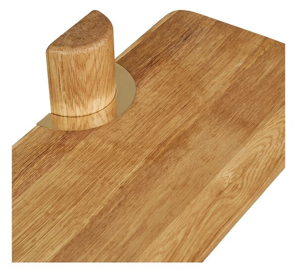 Raft de perete Calcata, Natural, 22x110x18.5 cm