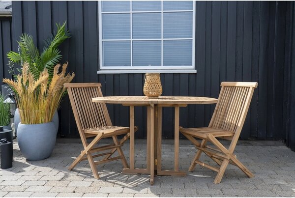 Masuta laterala Huelva, Natural, 120x60x75 cm