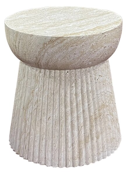 Masuta laterala Bonn, Natural, 37x37x43 cm