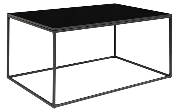 Masuta de cafea Vita, Negru, 60x90x45 cm