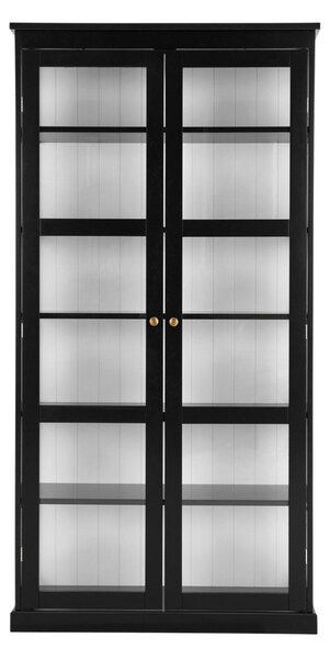 Черна витрина от МДФ 98x193x34 cm Wilma – Ellos Home