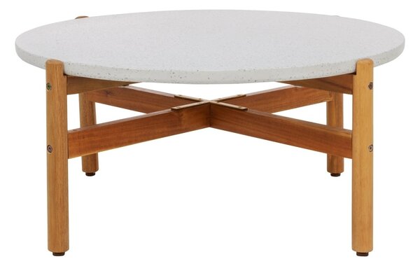 Masuta de cafea Terracina, Natural, 84.5x84.5x38.5 cm