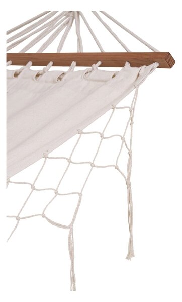 Hamac Hammock, Alb pal, 200x80x3 cm