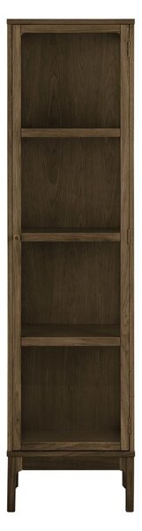 Dulap vitrina Cabinet, Maro inchis, 40x47x180 cm