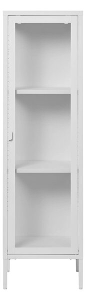 Dulap vitrina Brisbane, Alb, 35x40x140 cm