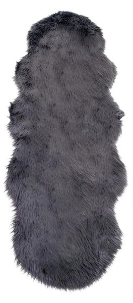 Covor Artificial blana de miel, Gri, 180x60x6.5 cm