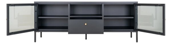 Comoda TV Dalby, Negru, 35x150x60 cm