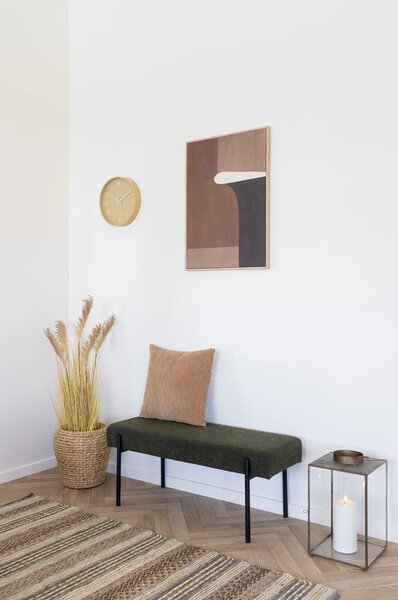 Banca Swindon, Verde inchis, 36x100x42.5 cm