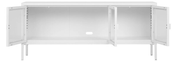 Comoda TV Brisbane, Alb, 40x130x55 cm