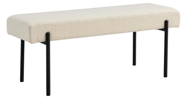 Banca Swindon, Alb, 36x100x42.5 cm