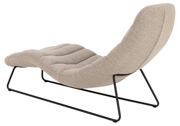 Sezlong Chaplin, Bej, 86x63x156 cm