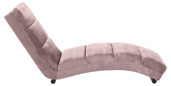 Sezlong Slinky, Roz prafuit, 82x60x170 cm