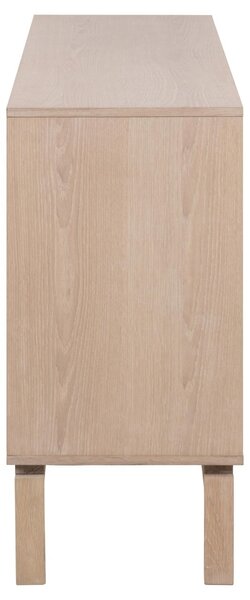 Bufet Linley, Alb, 80x135.4x40 cm