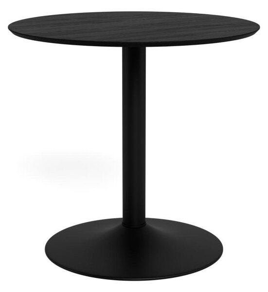 Masuta de cafea Ibiza, Negru, 74x80x80 cm