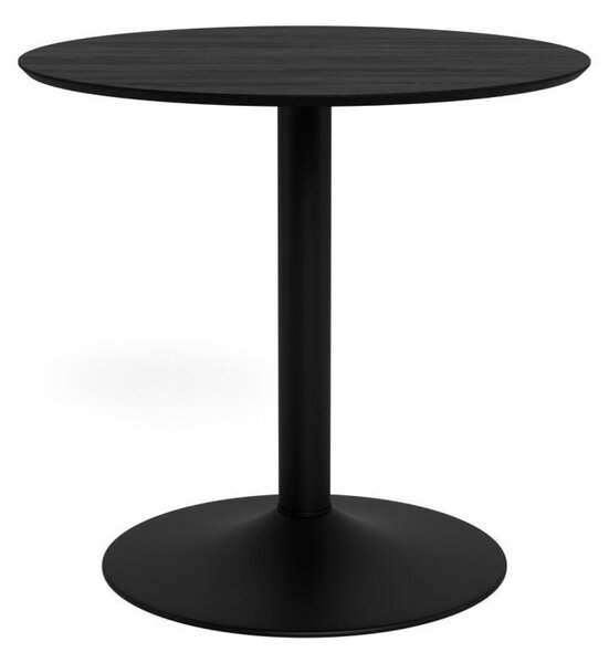 Masuta de cafea Ibiza, Negru, 74x80x80 cm