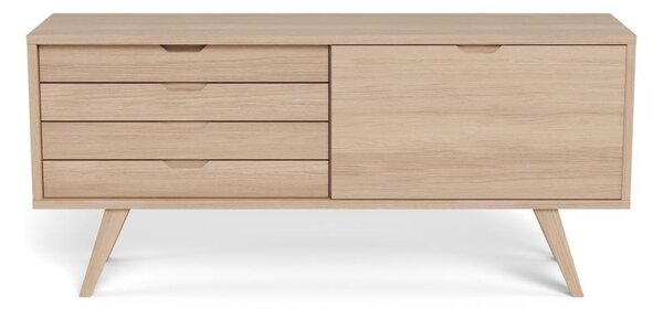Bufet A-Line, Stejar deschis, 72x160x45 cm