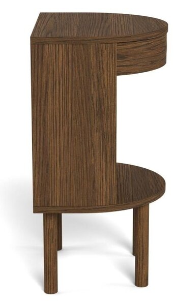 Noptiera Paron, Gri, 60x40x31.5 cm