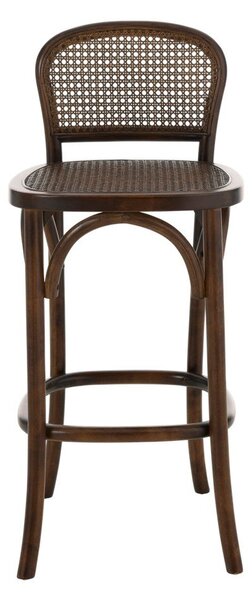Тъмнокафяв ратанов бар стол (височина на седалката 67 cm) Today – Ellos Home
